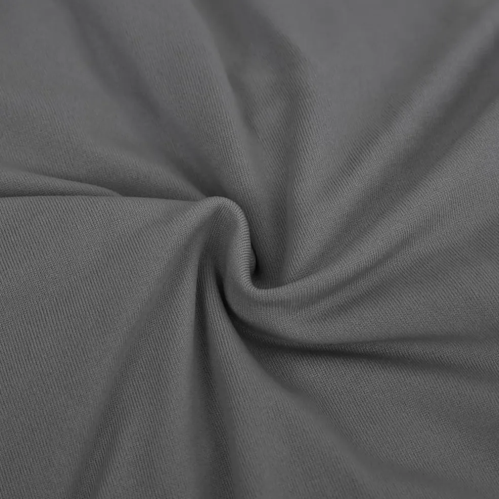 vidaXL Driezitsbankhoes stretch polyester jersey antracietkleurig