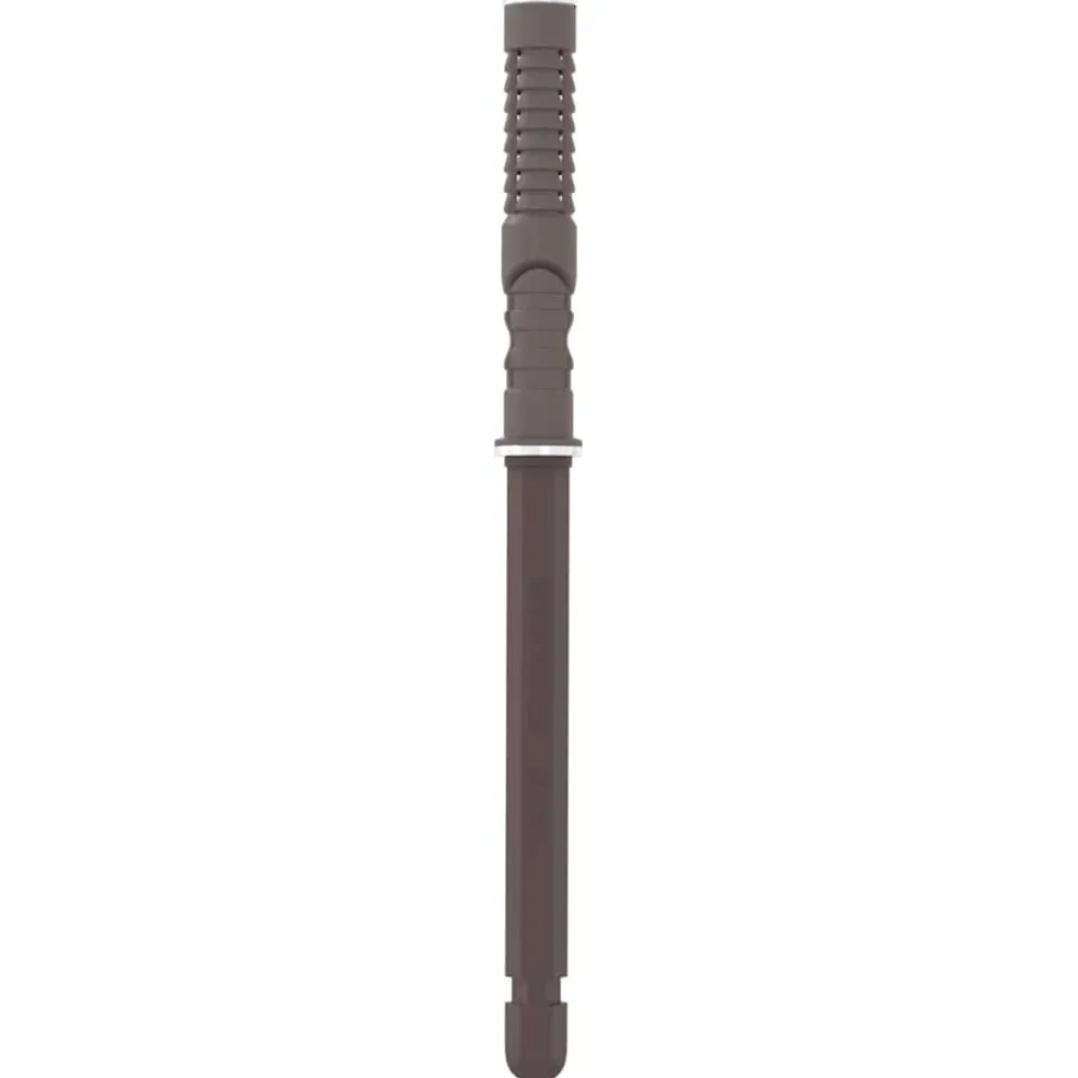 vidaXL Drijvende Plank Beugels 12 Beige Ø10 x 170 mm Staal