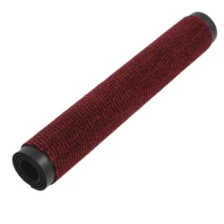 vidaXL Droogloopmat rechthoekig getuft 40x60 cm rood