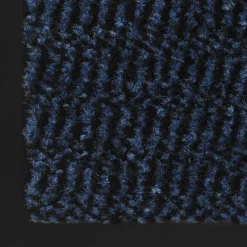 vidaXL Droogloopmat rechthoekig getuft 40x60 cm blauw