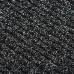 vidaXL Droogloopmat 100x100 cm antracietkleurig