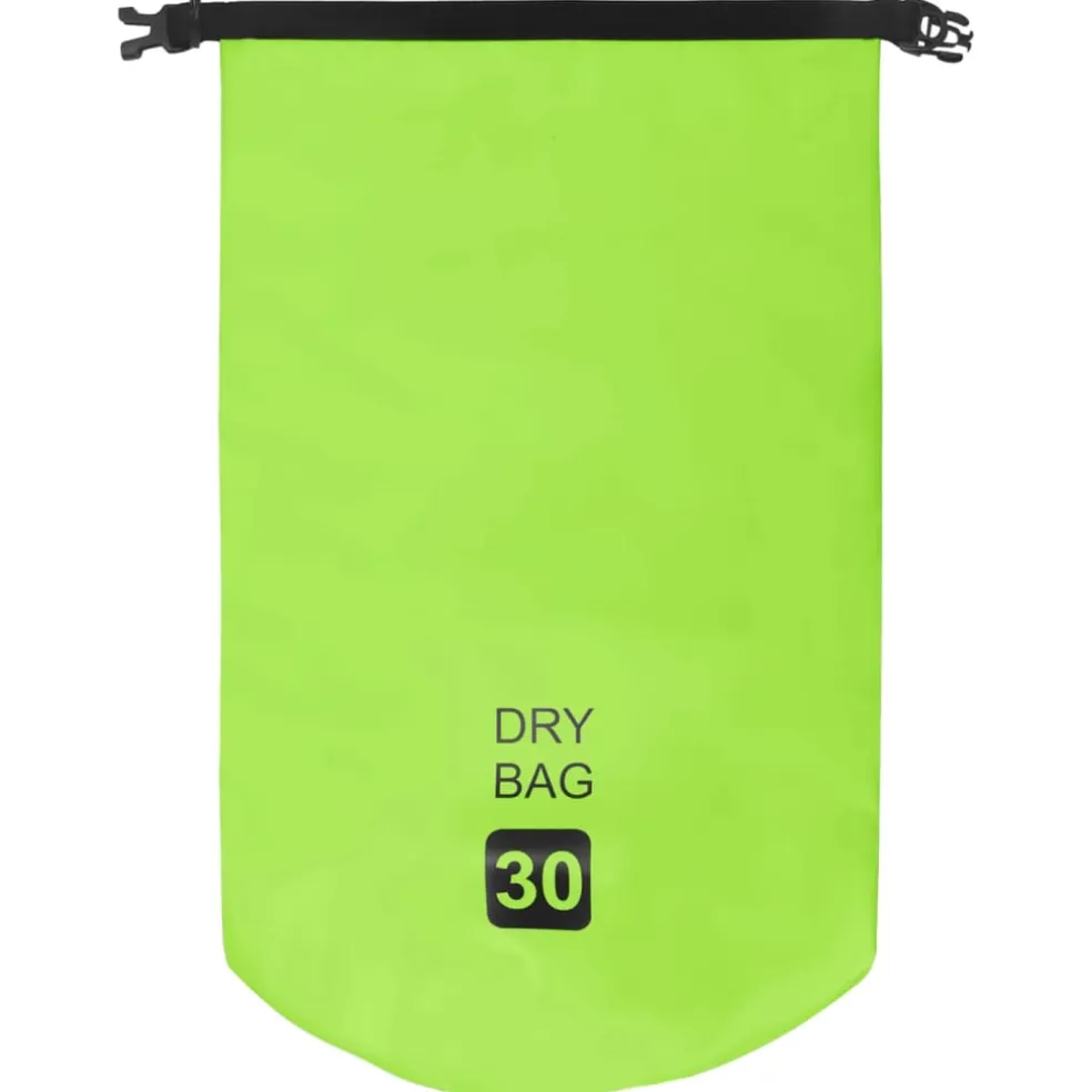 vidaXL Drybag 30 L PVC groen