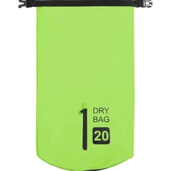 vidaXL Drybag met rits 20 L PVC groen