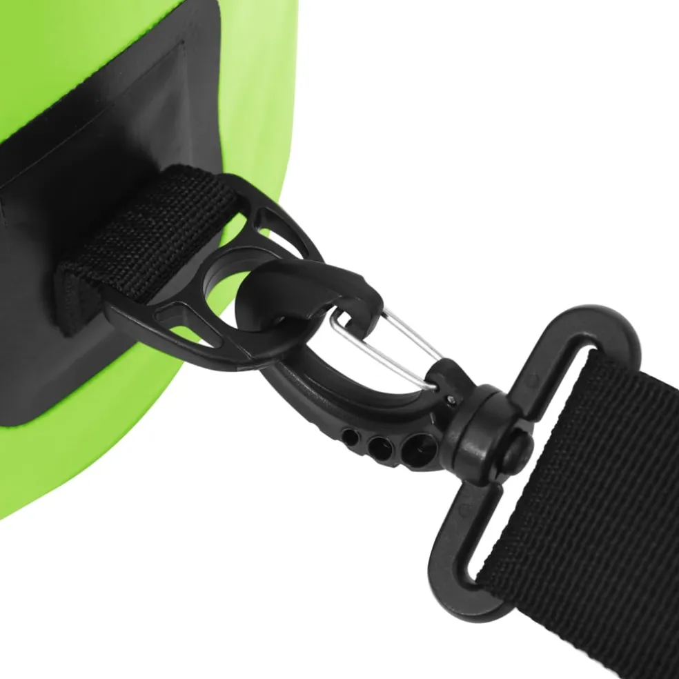 vidaXL Drybag met rits 20 L PVC groen