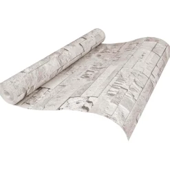 vidaXL 3D Steen Behang Crèmekleurig 10 x 0,53 m Non-Woven Stof