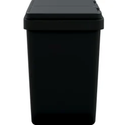 vidaXL Dubbele vuilnisbak 2x25 L antracietkleurig
