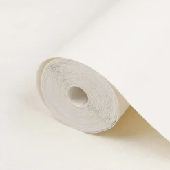 vidaXL 3D Vast Behang Gestreept Crèmewit 10 x 0,53 m Non-Woven Stof
