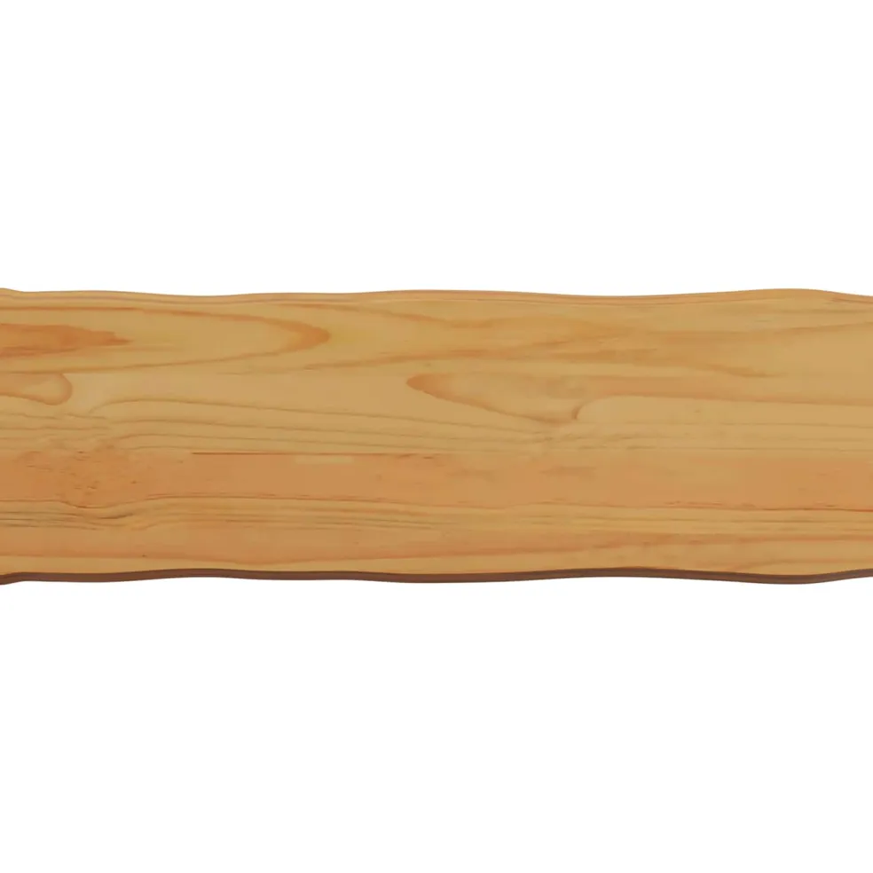 VidaXL Eetbank EKAI Zwart 91,5 x 29 x 45,5 cm Massief grenenhout