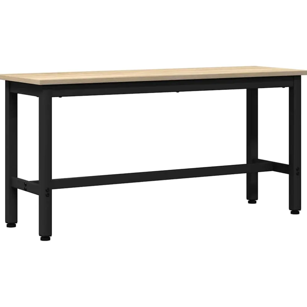 vidaXL Eetbank Sonoma Eiken 100 x 32,5 x 48,5 cm