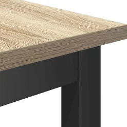 vidaXL Eetbank Sonoma Eiken 100 x 32,5 x 48,5 cm