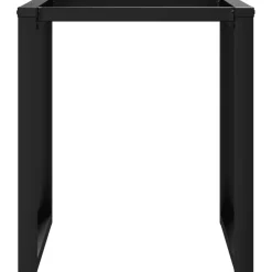 vidaXL Eetfelpoten O-frame 70x70x73 cm staal