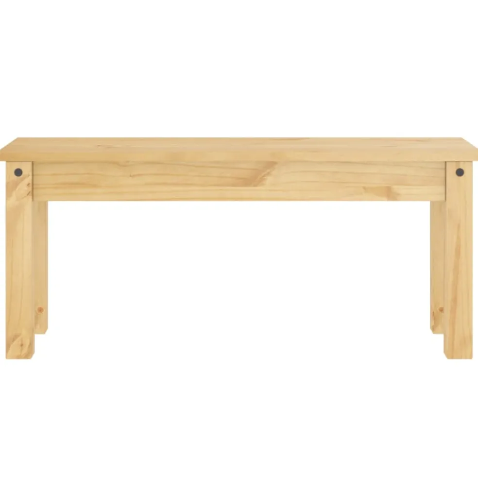vidaXL Eetkamerbank Panama 105x30x45 cm massief grenenhout