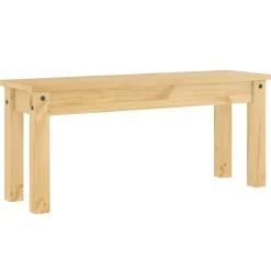 vidaXL Eetkamerbank Panama 105x30x45 cm massief grenenhout
