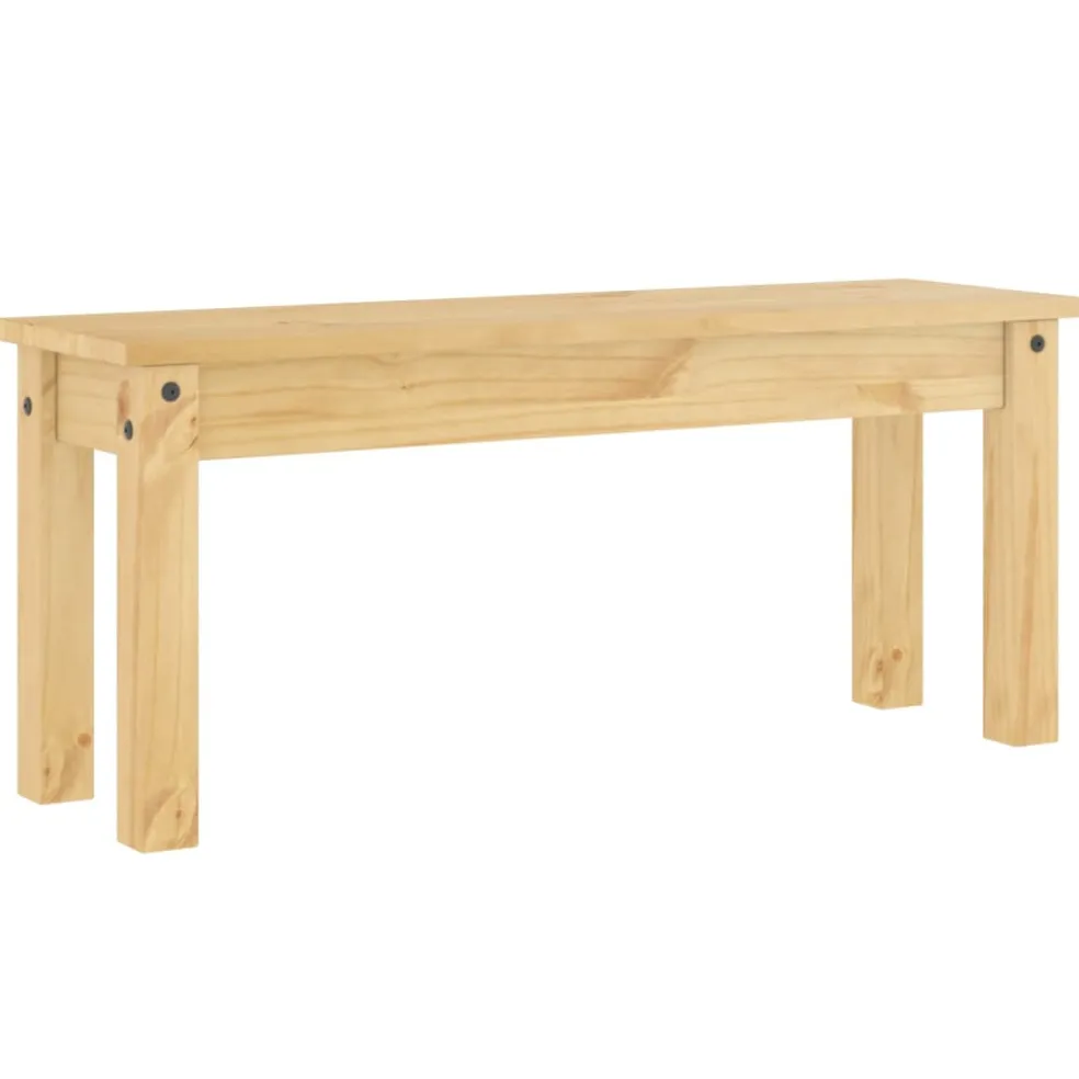 vidaXL Eetkamerbank Panama 105x30x45 cm massief grenenhout
