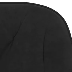 vidaXL Eetkamerstoelen draaibaar 2 st fluweel zwart