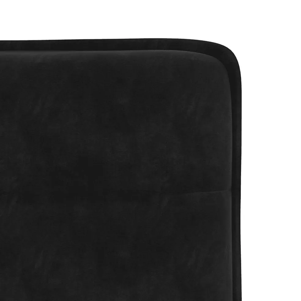 vidaXL Eetkamerstoelen 4 st fluweel zwart