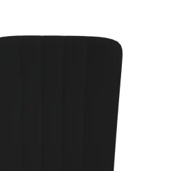 vidaXL Eetkamerstoelen 2 st fluweel zwart