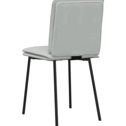 vidaXL Eetkamerstoelen 4 st fluweel lichtgrijs