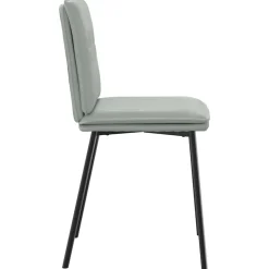 vidaXL Eetkamerstoelen 4 st fluweel lichtgrijs