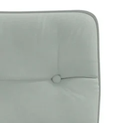 vidaXL Eetkamerstoelen 4 st fluweel lichtgrijs