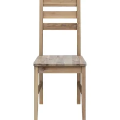 vidaXL Eetkamerstoelen 2 st massief acaciahout