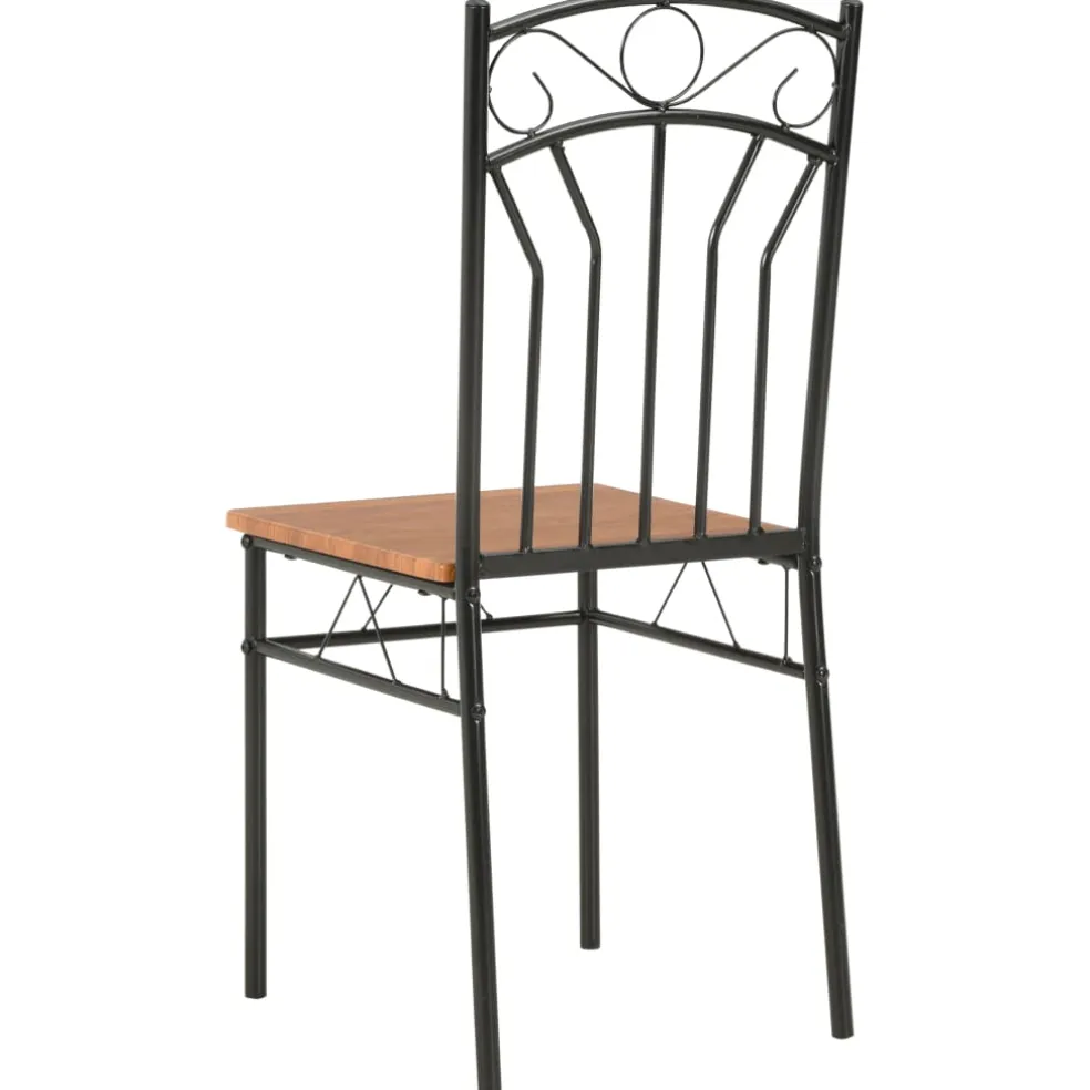 vidaXL Eetkamerstoelen 6 st MDF bruin