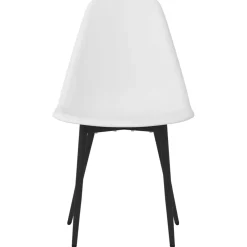 vidaXL Eetkamerstoelen 2 st PP wit