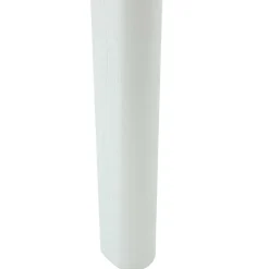 vidaXL Eetkamerstoel 2 st Massief Rubberhout Wit en Grijs