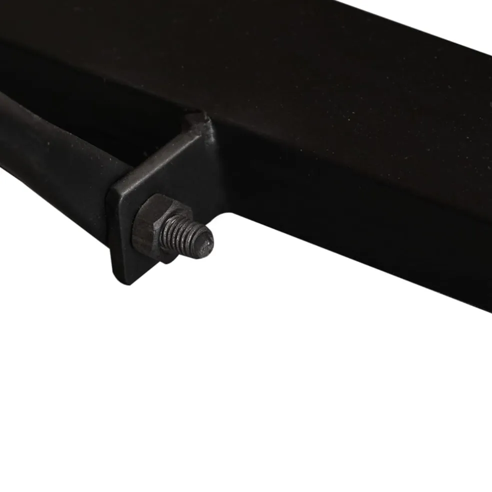 vidaXL Eettafel 120 cm massief ruw mangohout