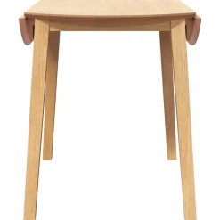 vidaXL Eettafel massief hout naturel rubber