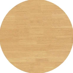 vidaXL Eettafel massief hout naturel rubber