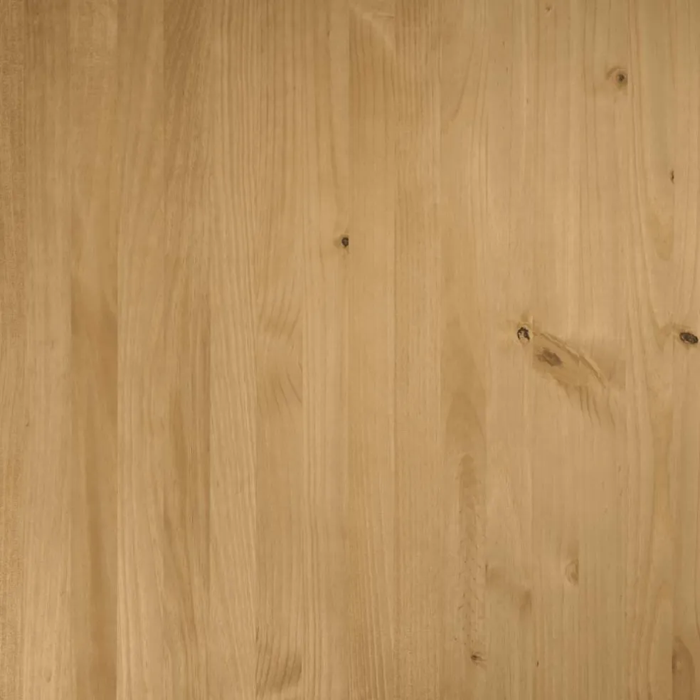 vidaXL Eettafel NOAIN U-vormige poten 180x90x75 cm massief grenenhout