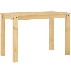 vidaXL Eettafel Panama 112x60x75 cm massief grenenhout