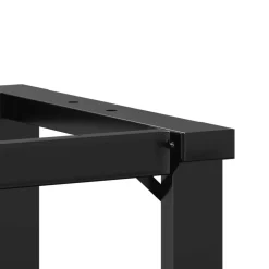 vidaXL Eettafelpoten O-frame 80x40x73 cm staal