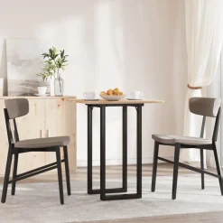 vidaXL Eettafelpoten O-frame 80x40x73 cm staal