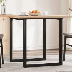 vidaXL Eettafelpoten O-frame 60x60x73 cm staal
