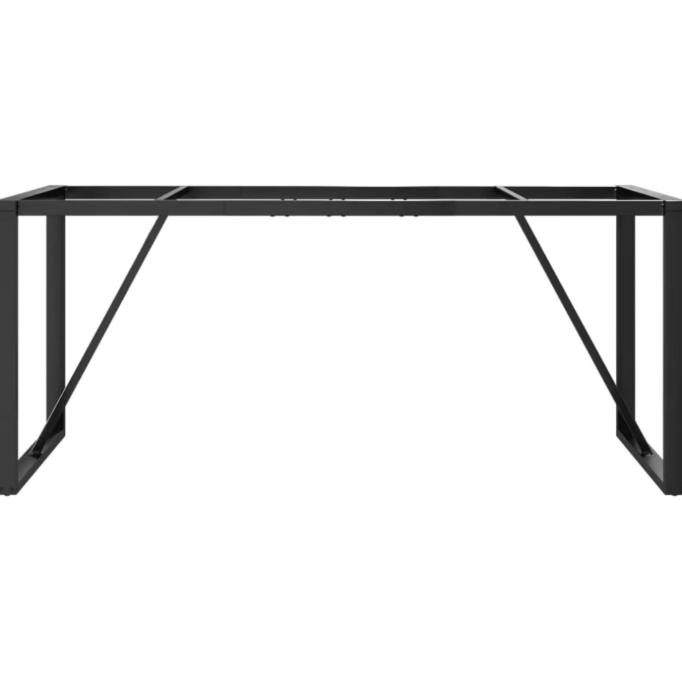 vidaXL Eettafelpoten O-frame 180x80x73 cm staal