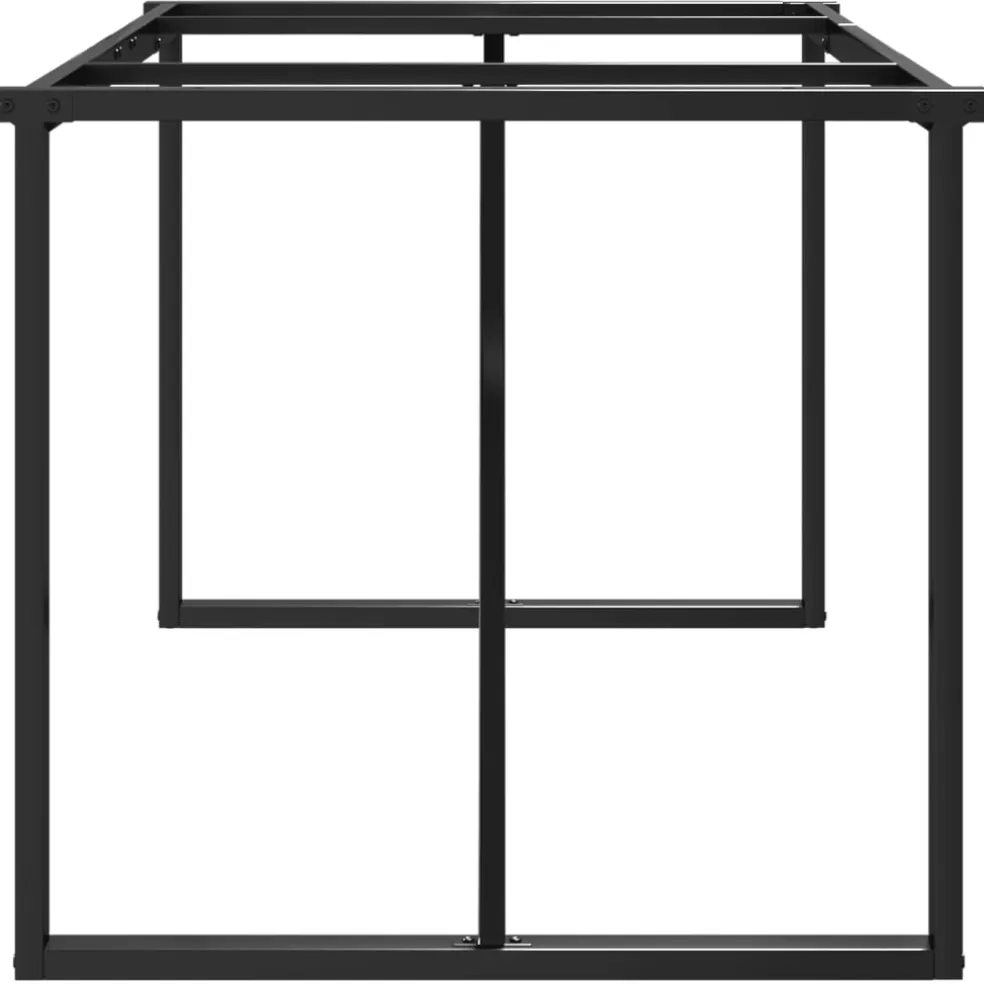 vidaXL Eettafelpoten O-frame 180x80x73 cm staal