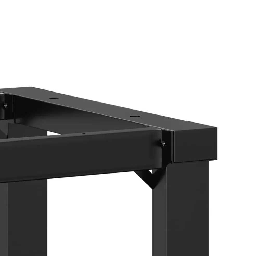 vidaXL Eettafelpoten O-frame 60x50x73 cm staal