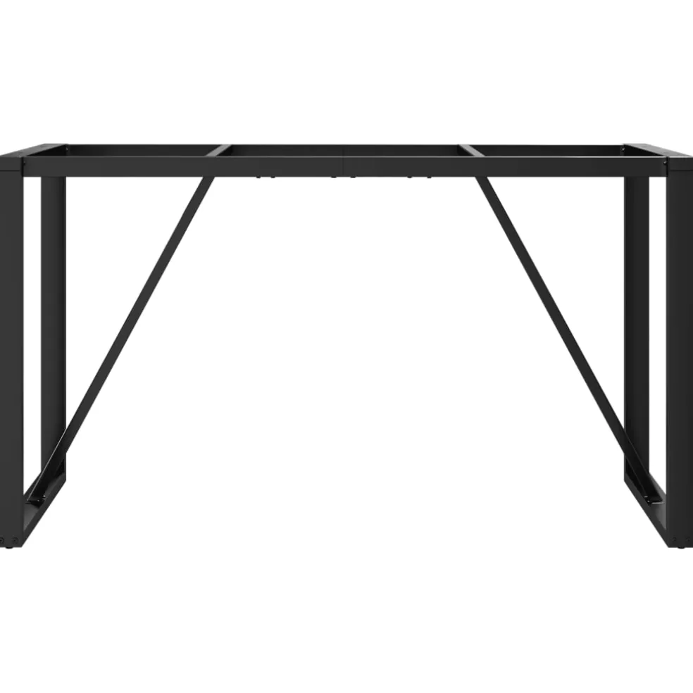 vidaXL Eettafelpoten O-frame 140x60x73 cm staal