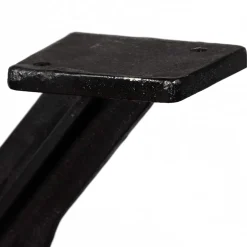 vidaXL Eettafelpoten 2 st O-frame gietijzer