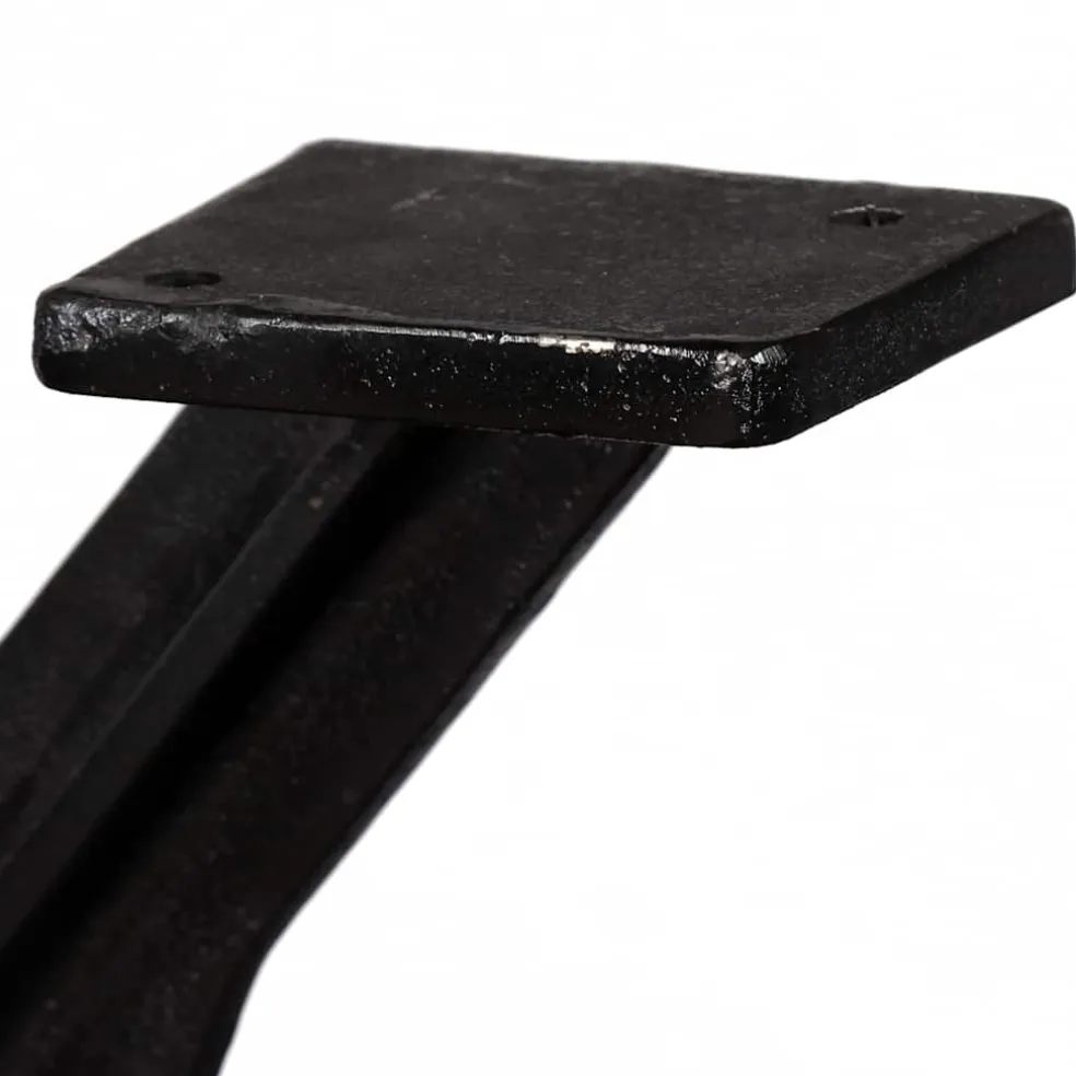 vidaXL Eettafelpoten 2 st O-frame gietijzer