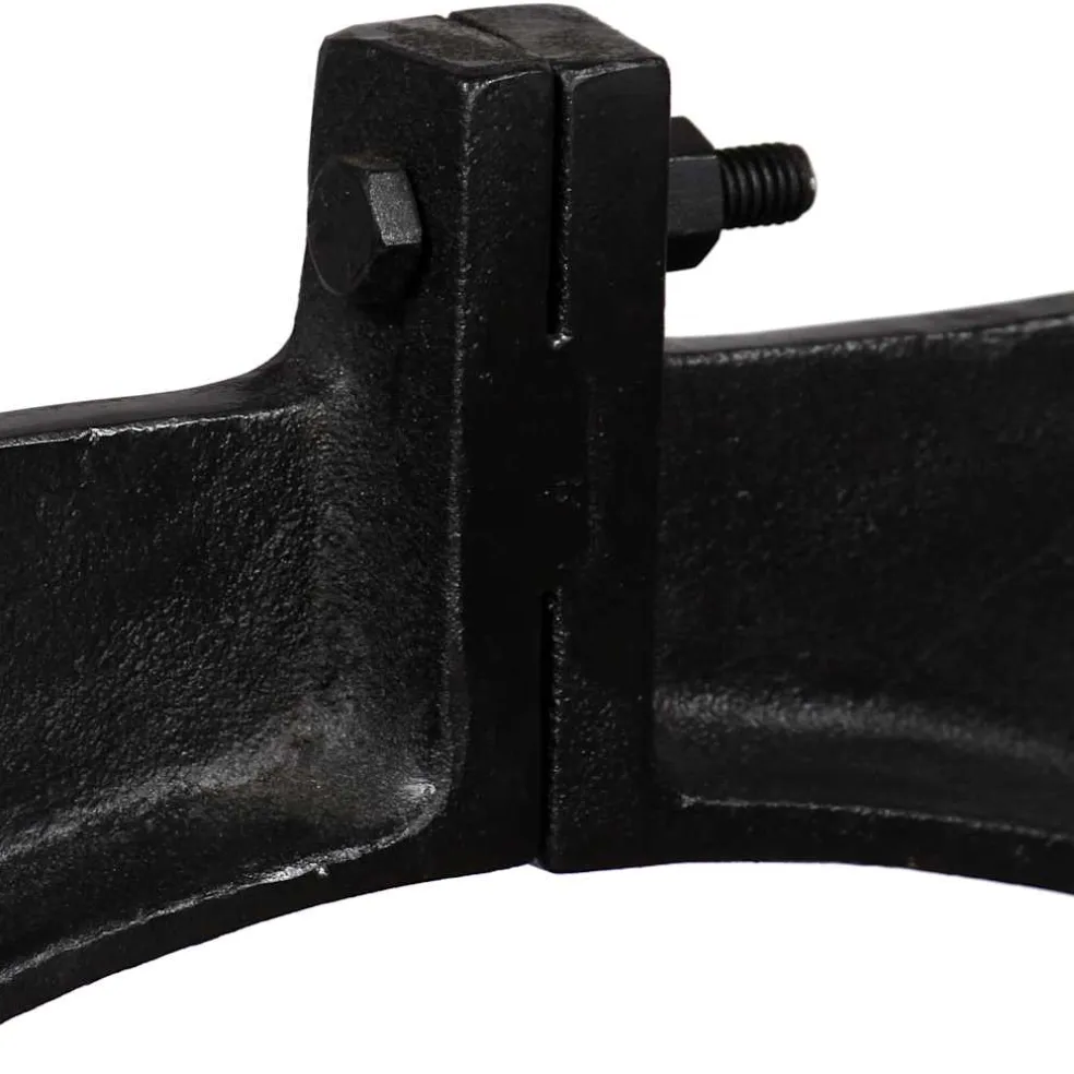 vidaXL Eettafelpoten 2 st O-frame gietijzer