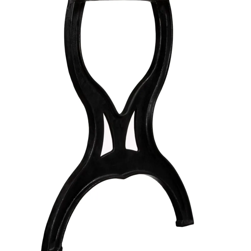 vidaXL Eettafelpoten 2 st X-frame gietijzer