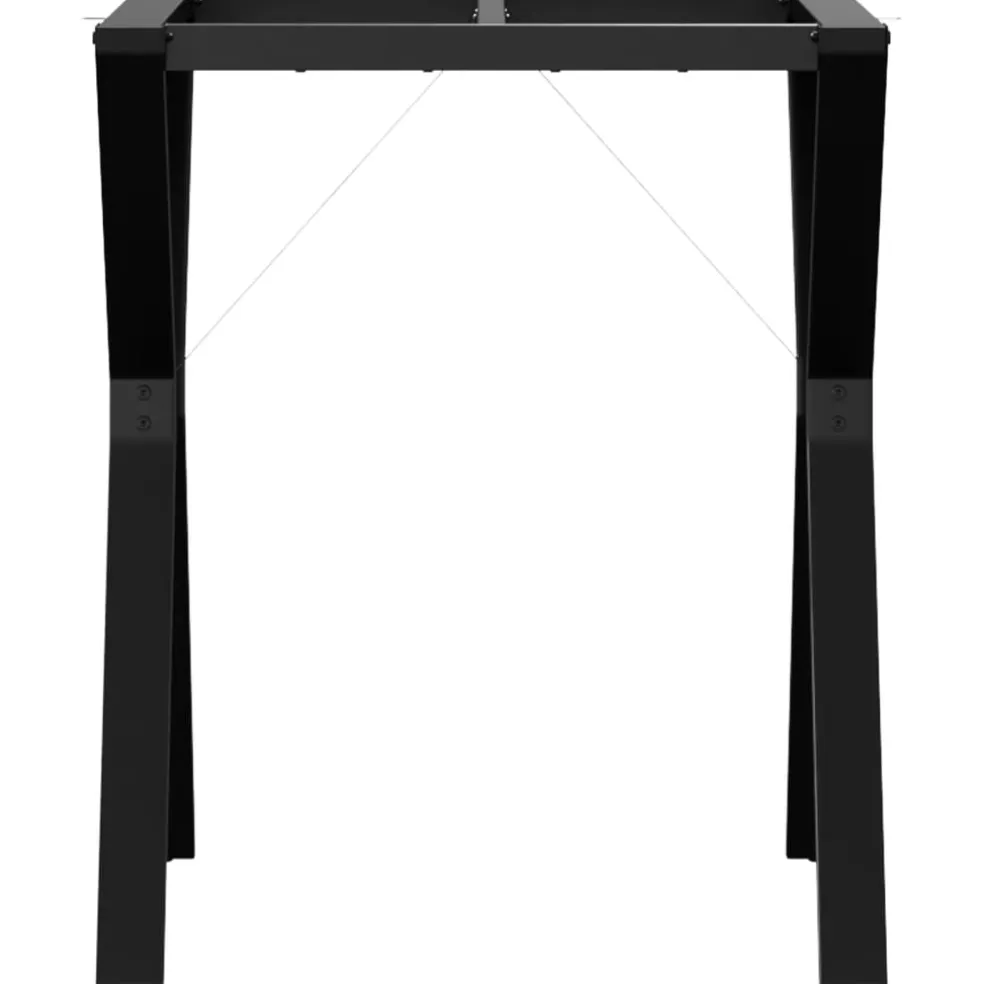 vidaXL Eettafelpoten Y-frame 60x60x73 cm staal