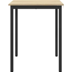 vidaXL Eettafels 60 x 60 x 75 cm Bewerkt hout Sonoma Eiken Vierkant