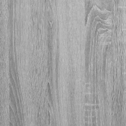 vidaXL Eettafels 60 x 60 x 75 cm Bewerkt hout Grijs Sonoma Vierkant