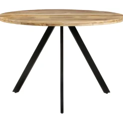 vidaXL Eettafel 110x75 cm massief mangohout