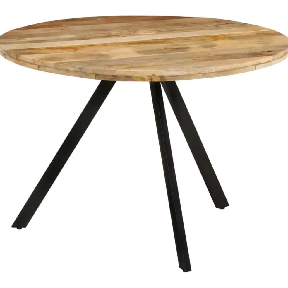 vidaXL Eettafel 110x75 cm massief mangohout