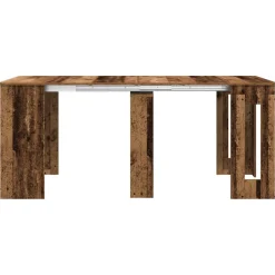 vidaXL Eettafel 180 x 85 x 75 cm Bewerkt hout Oud hout Rechthoekig